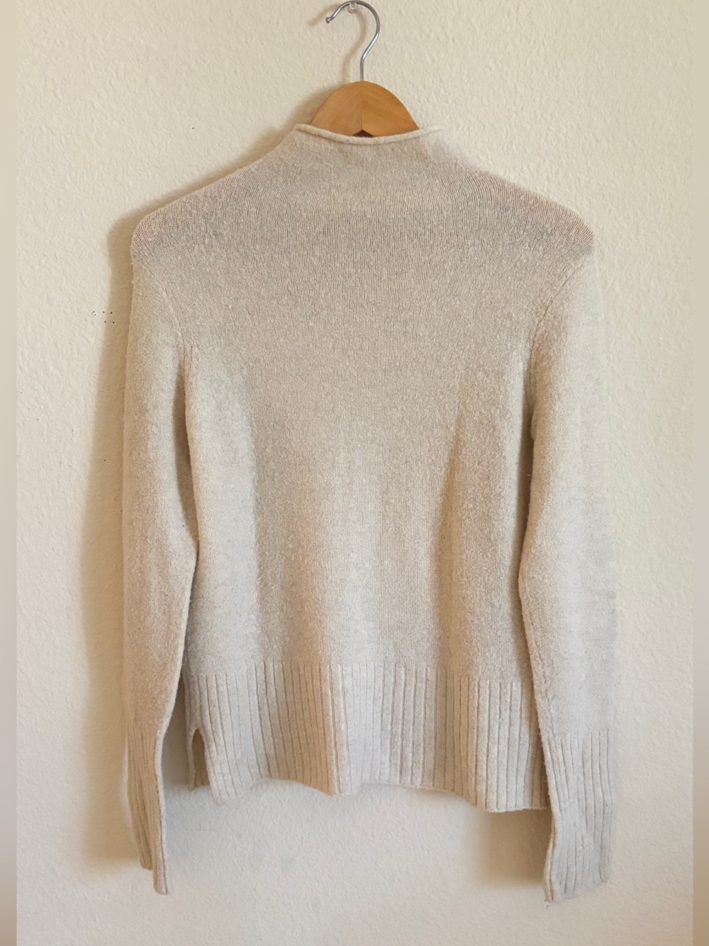 Madewell Mock Neck Sweater Wool and Alpaca Size Small